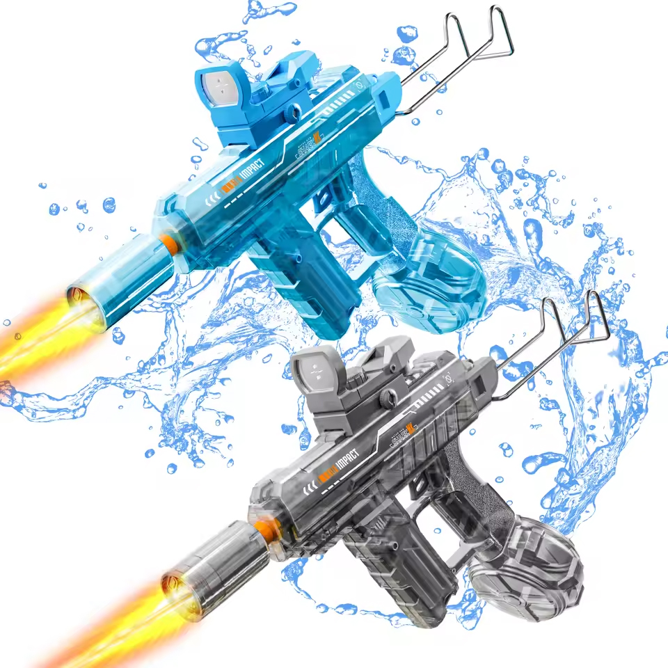 Outdoor Adventure Games - UZI Electric Water Gun with Light
