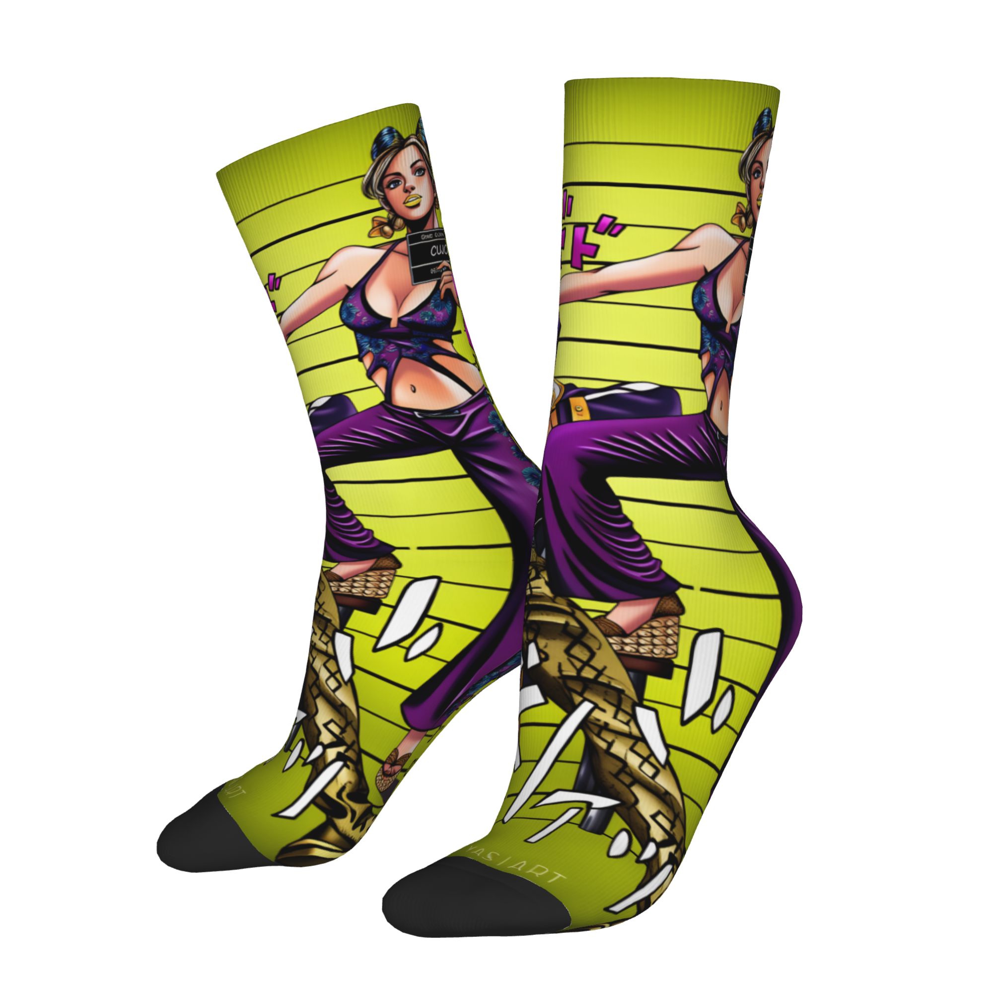 JoJos Bizarre Adventure Socks  - Outdoor Adventure Japan recensie en prijs