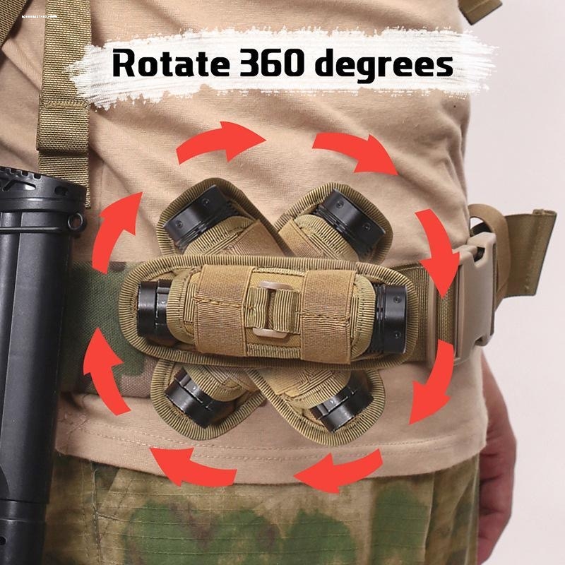 Tactical flashlight waist bag  - Outdoor Adventure Degree recensie en prijs