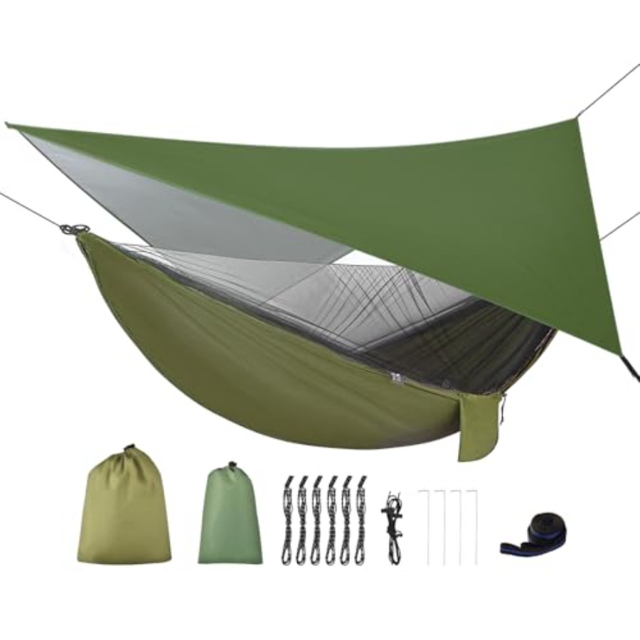 Camping Hammock with Rain Fly  - Hammock Rain Tarp recensie en prijs