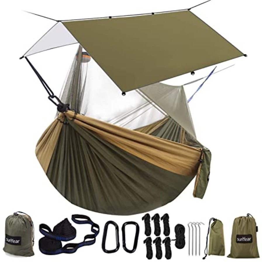 Camping hammock with rain fly  - Hammock Rain Tarp recensie en prijs
