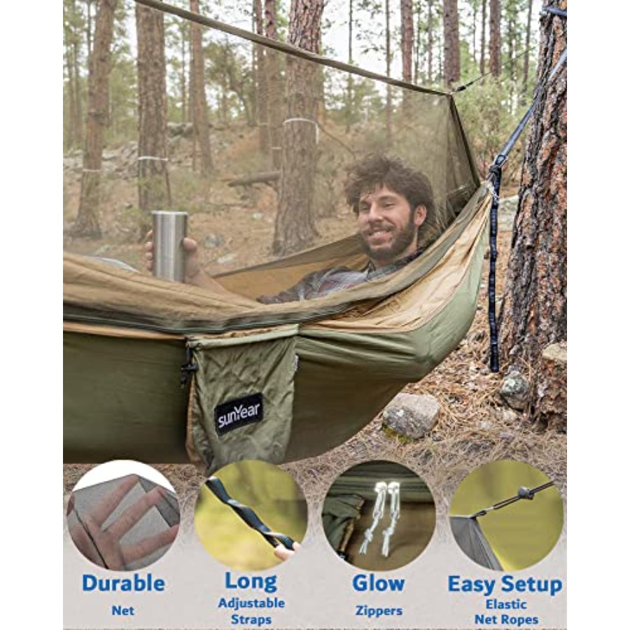 Camping hammock with rain fly  - Hammock Rain Tarp recensie en prijs