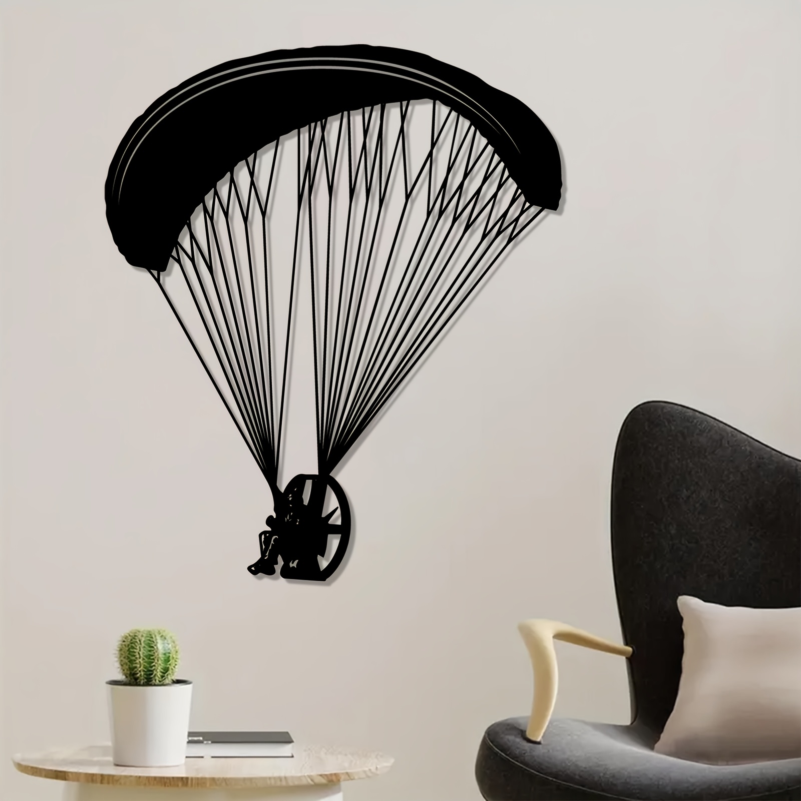 Brand Metal Wall Art Skydiver  - Outdoor Adventure Brand recensie en prijs