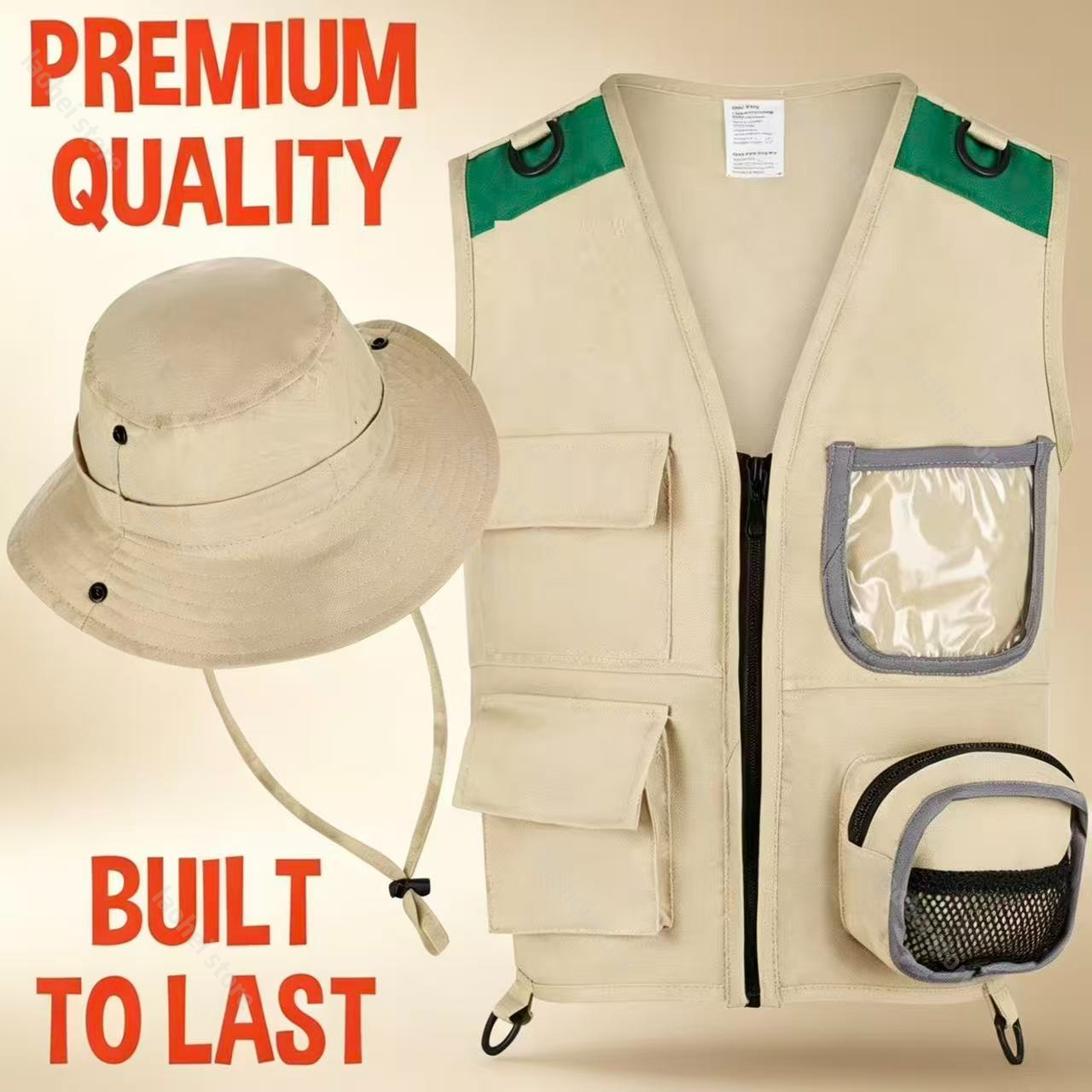 Kids Explorer Vest and Hat Cos - Outdoor Adventure Games recensie en prijs
