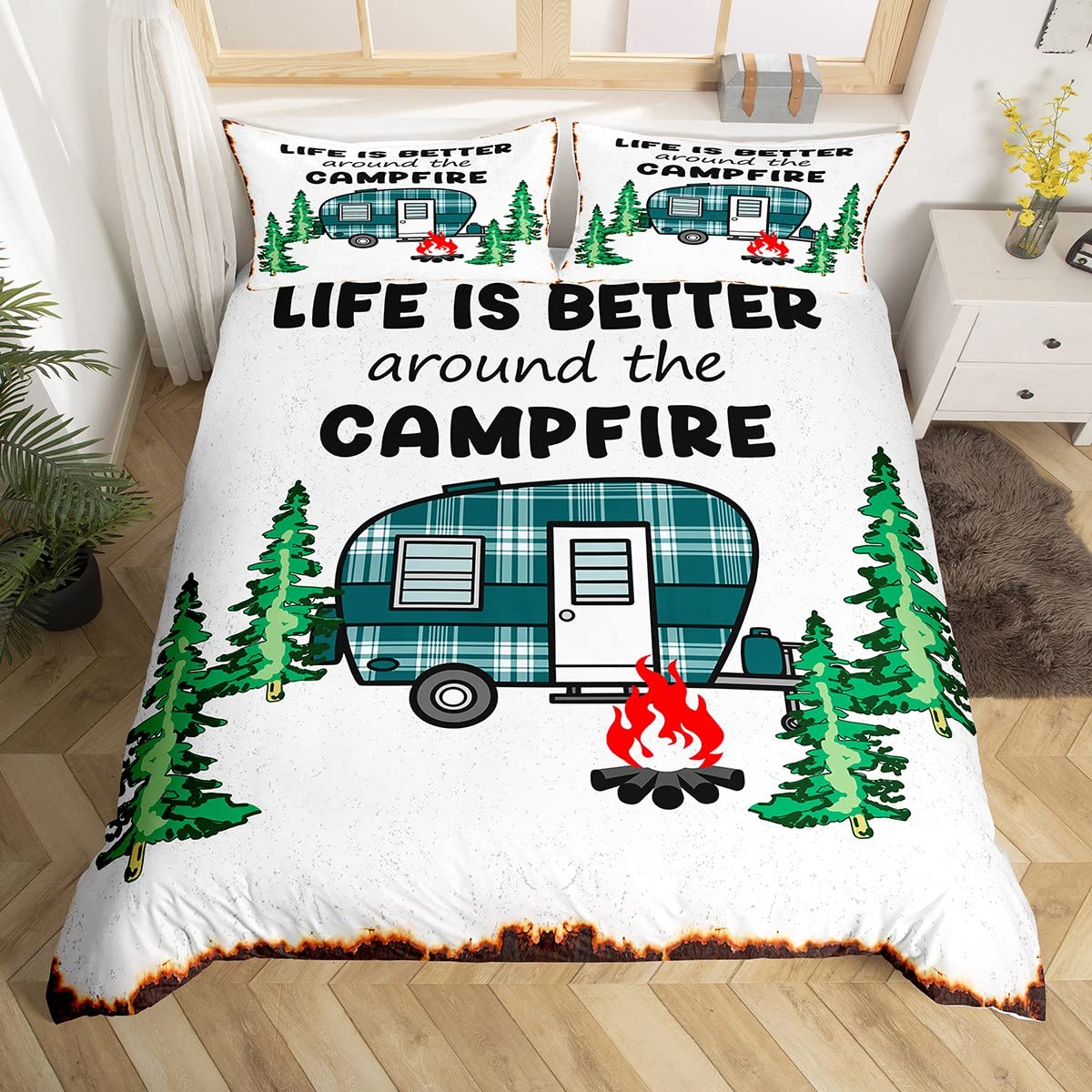 Happy Camping Duvet Cover Camp - Outdoor Adventure America recensie en prijs