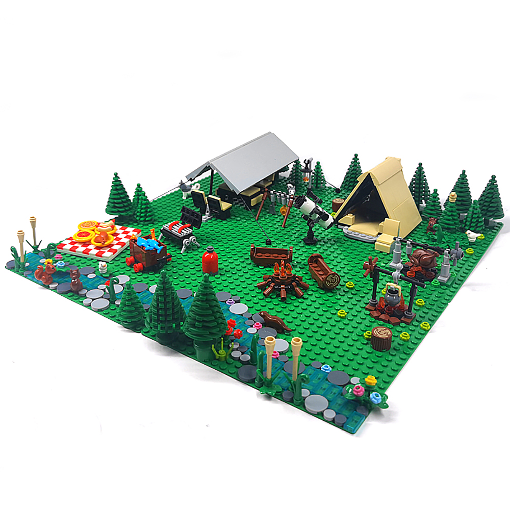Camping Building Block Set Out - Outdoor Adventure Brand recensie en prijs