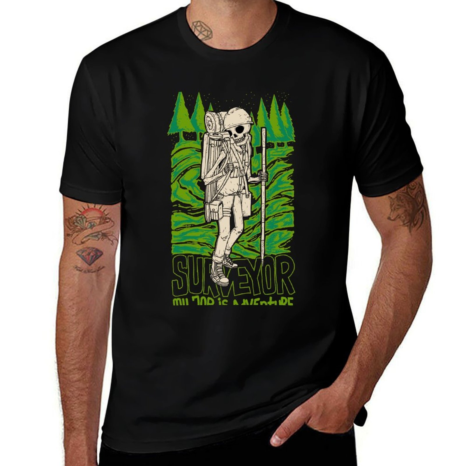 MY JOB IS ADVENTURE T-Shirt Su - Outdoor Adventure Jobs recensie en prijs
