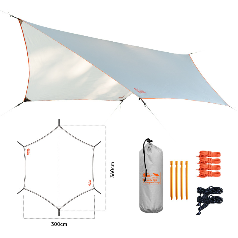 Sunshade canopy tent, sun-proo - Hammock Rain Tarp recensie en prijs