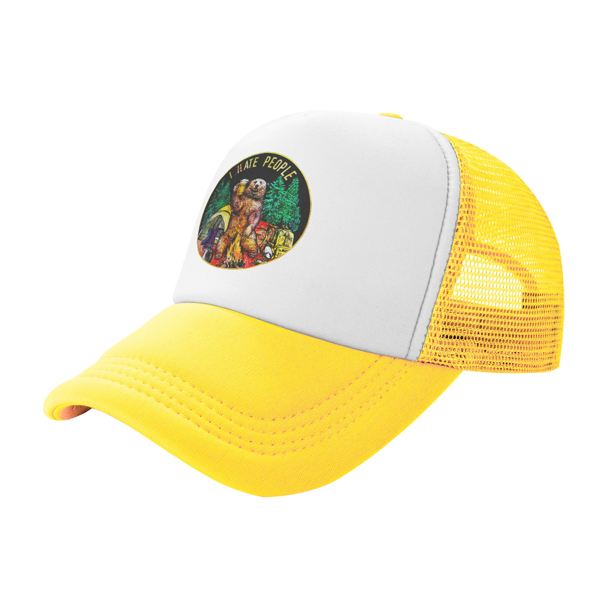 I Hate People Bear Camping Bas - Outdoor Adventure Hat recensie en prijs