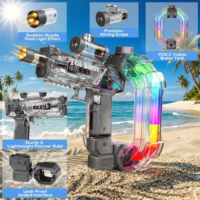 LED Ring-shaped Electric Water - Outdoor Adventure Games recensie en prijs