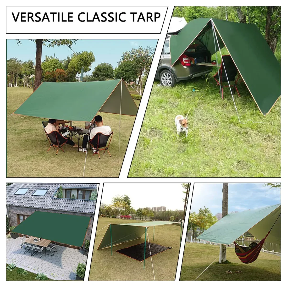 Camping Tarp Waterproof Tent H - Hammock Rain Tarp recensie en prijs