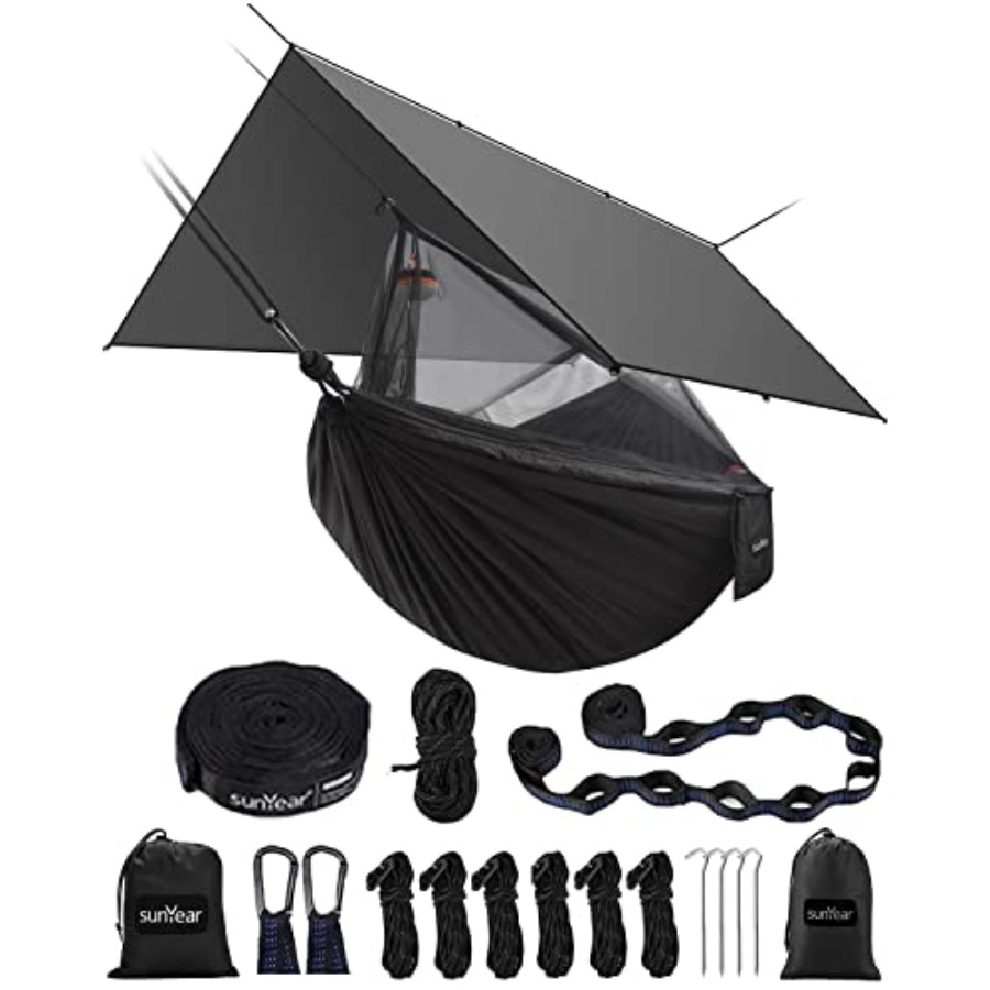 Portable Camping Hammock with  - Hammock Rain Tarp recensie en prijs