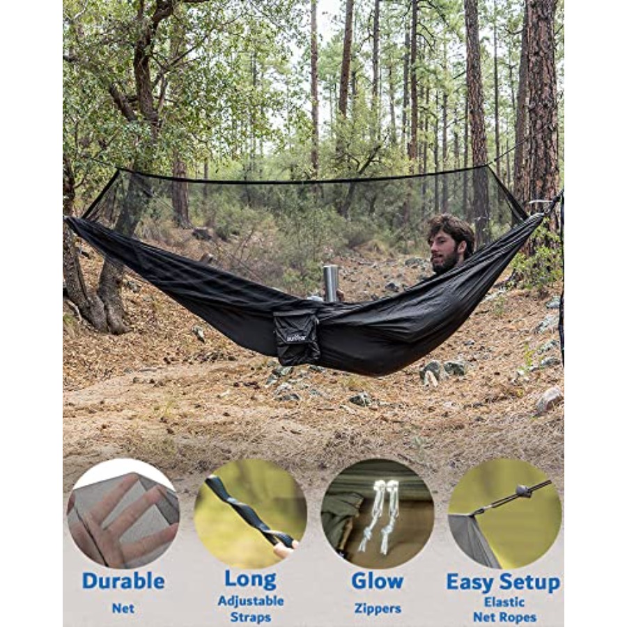 Portable Camping Hammock with  - Hammock Rain Tarp recensie en prijs