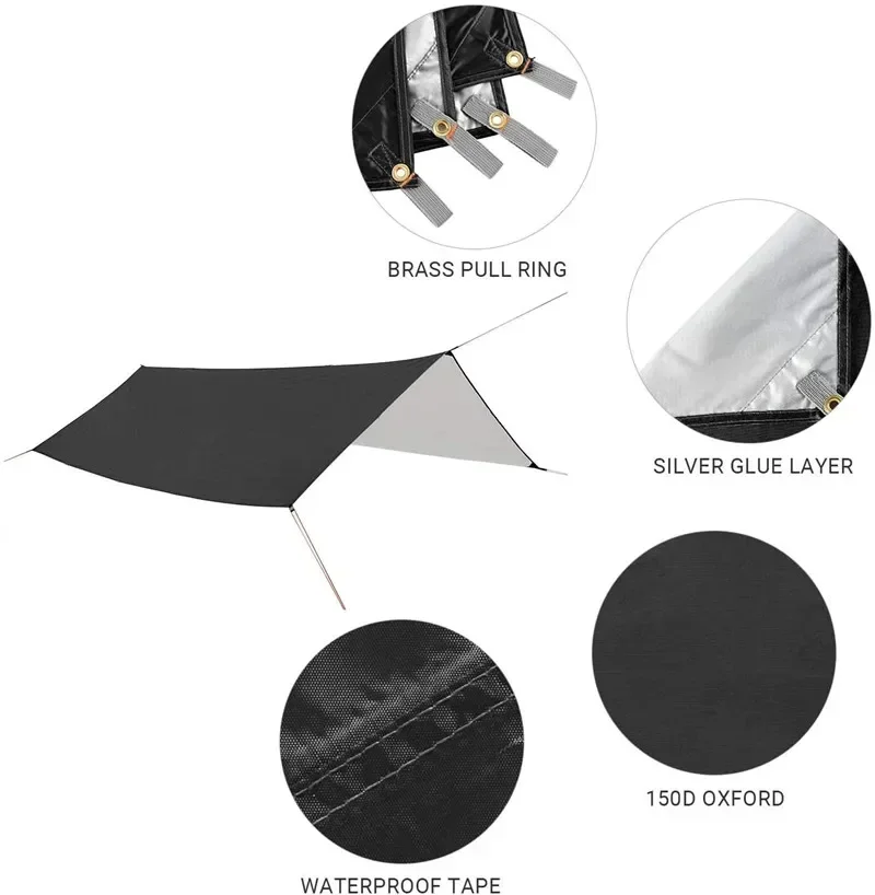 Hammock Camping with Rain Fly  - Hammock Rain Tarp recensie en prijs