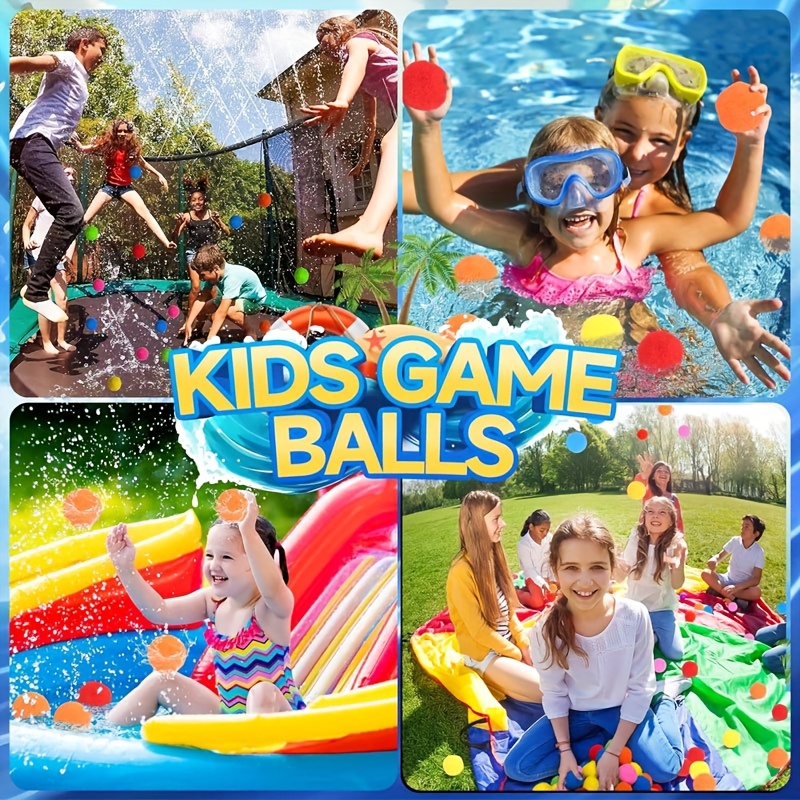 12/30/60Pcs Reusable Water Bal - Outdoor Adventure Games recensie en prijs