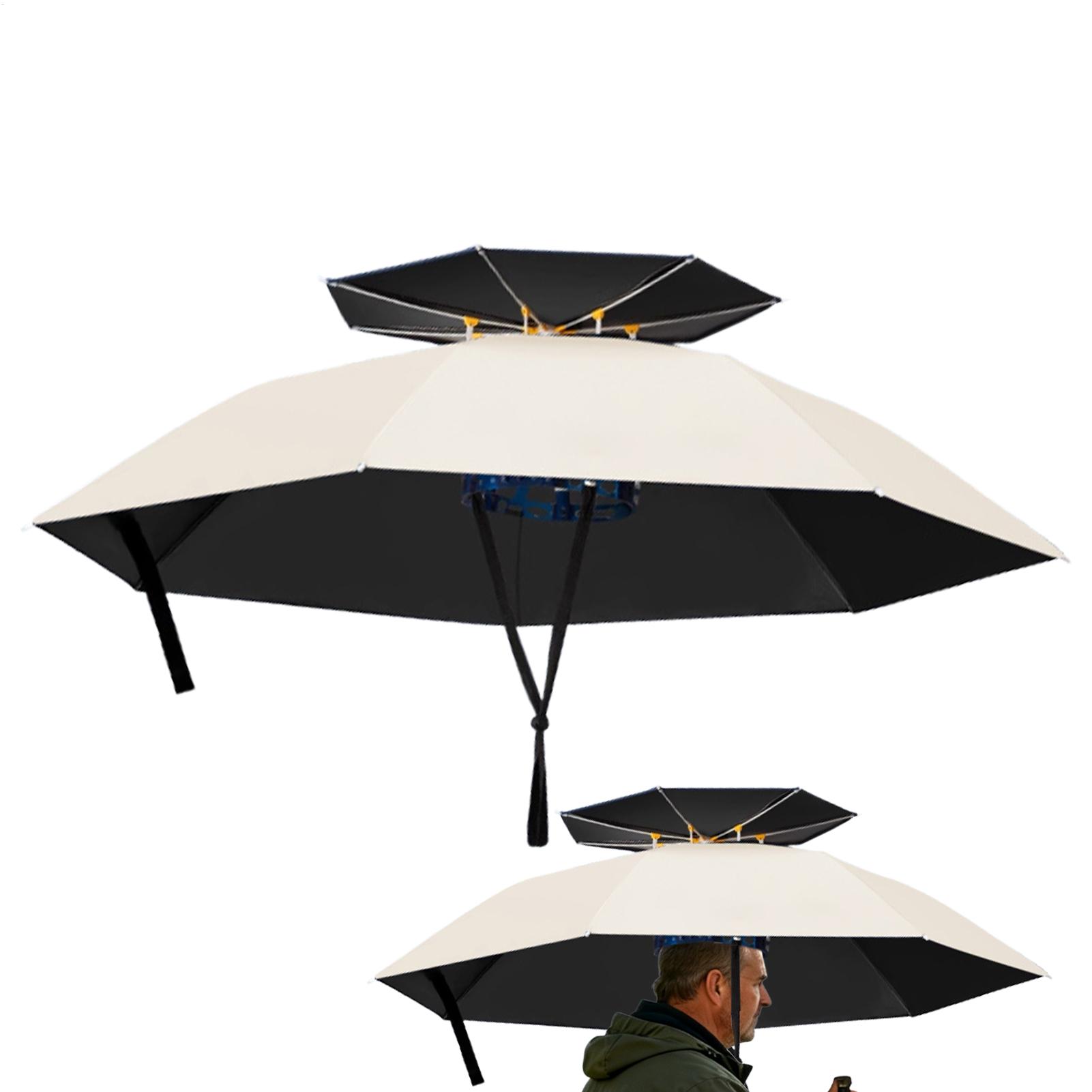 Foldable Head Mount Umbrella H - Outdoor Adventure Hat recensie en prijs