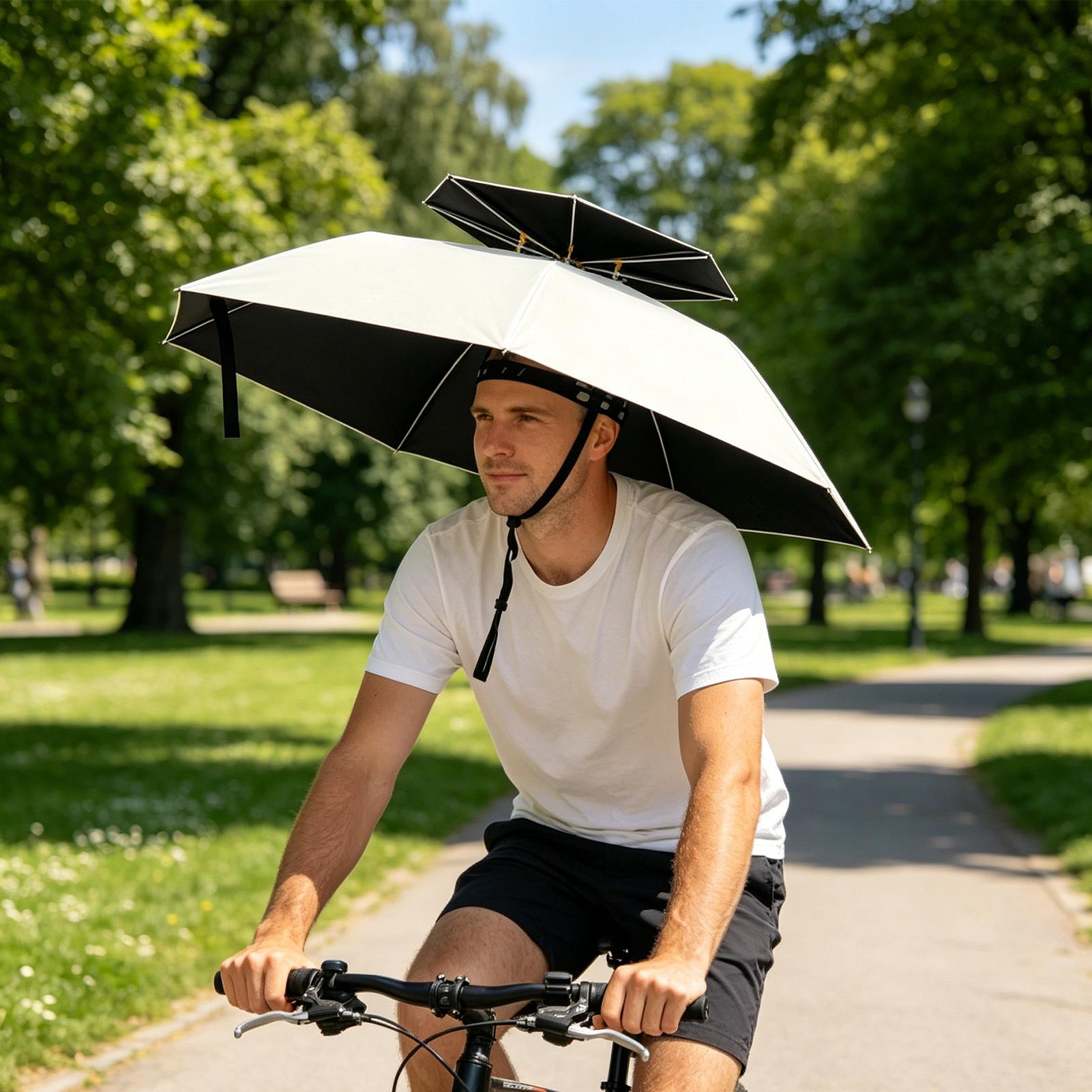 Foldable Head Mount Umbrella H - Outdoor Adventure Hat recensie en prijs