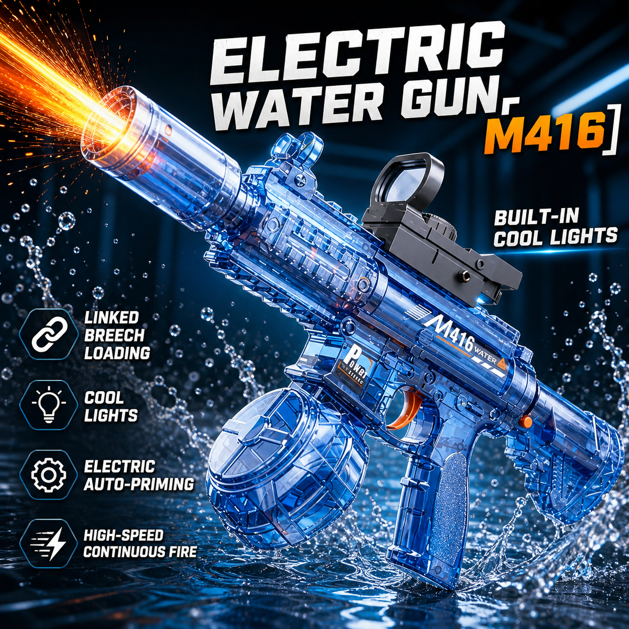 Electric Water Gun Simulation  - Outdoor Adventure Games recensie en prijs