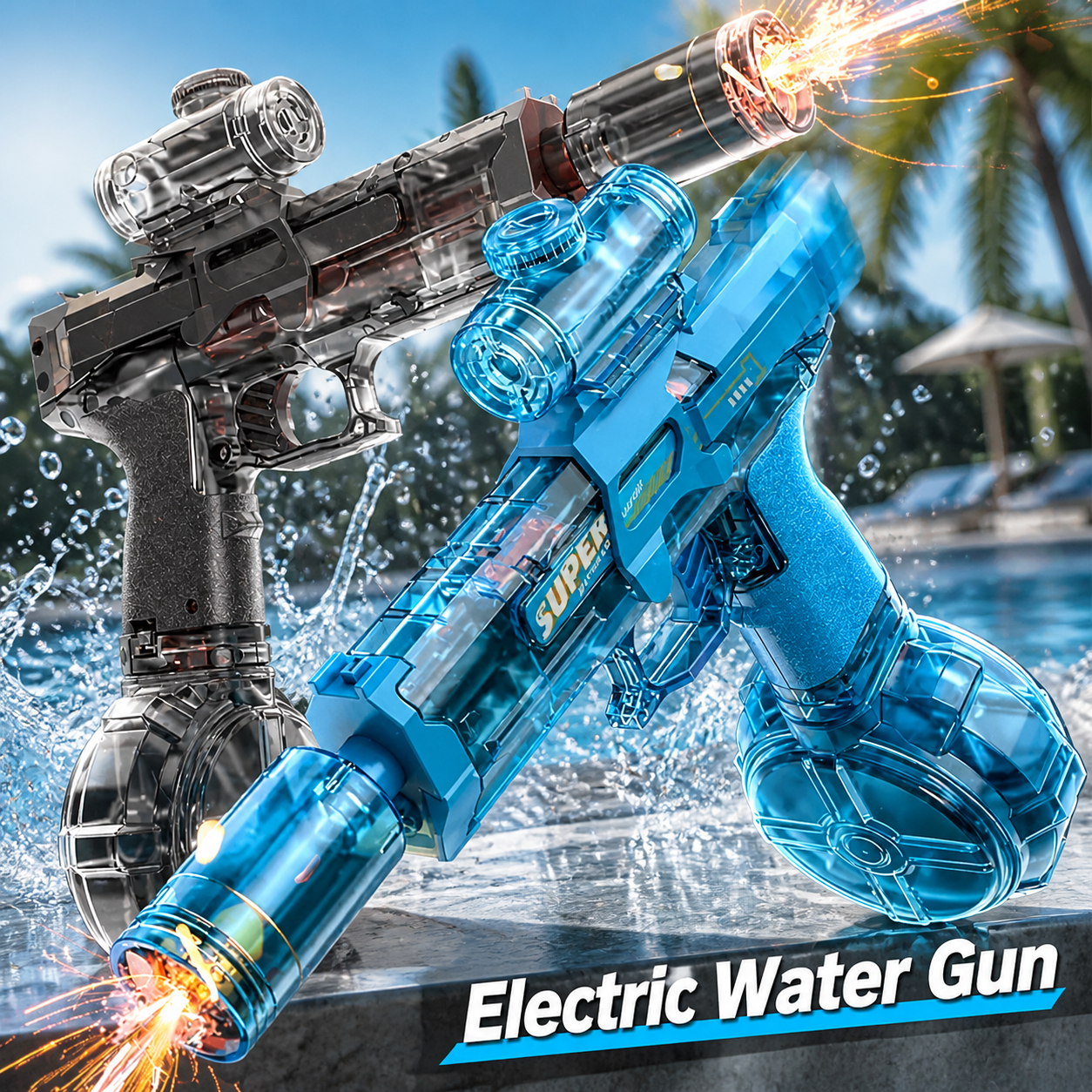 Electric Water Gun Simulation  - Outdoor Adventure Games recensie en prijs