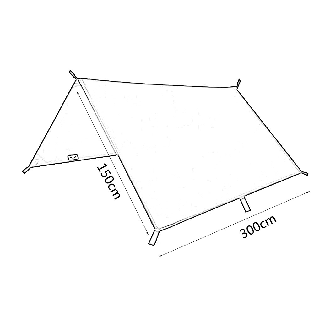 3x3m Awning Waterproof Sun She - Hammock Rain Tarp recensie en prijs